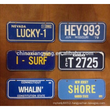 Reflective Decorative Metal License Plates /Car Plate/Decorative Car Plate